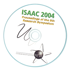 ISAAC 2004 Research Proceedings